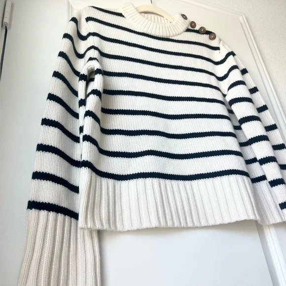 Jenni Kayne Grace Cashmere Crewneck Sweater - Picture 6 of 8